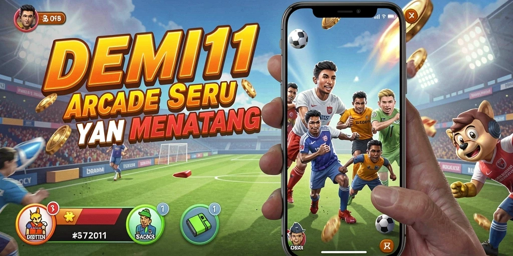 Tampilan gameplay DEMI11 yang seru dan menantang.