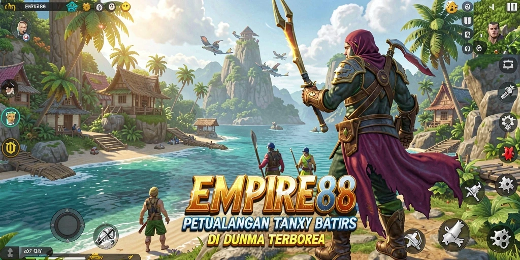 Tampilan menarik dari gameplay EMPIRE88 dalam dunia terbuka.