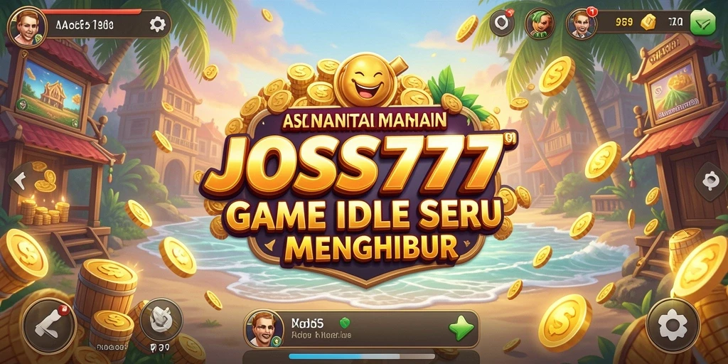 Tampilan gameplay menarik JOSS777 dalam suasana Idle.