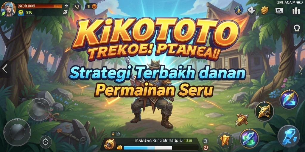 Tampilan gameplay KIKOTOTO yang menegangkan dan penuh strategi.
