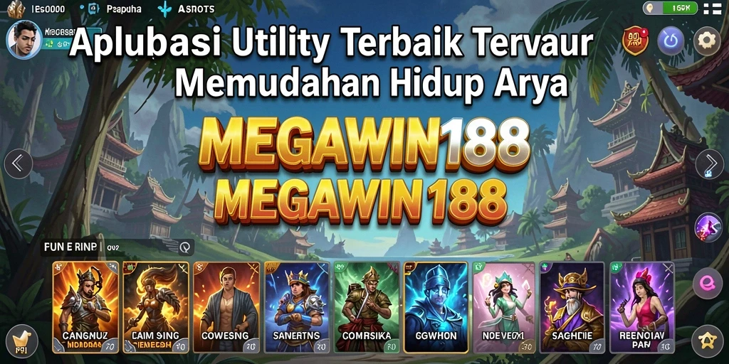 Tampilan antarmuka MEGAWIN188 yang menarik dan mudah dipahami.