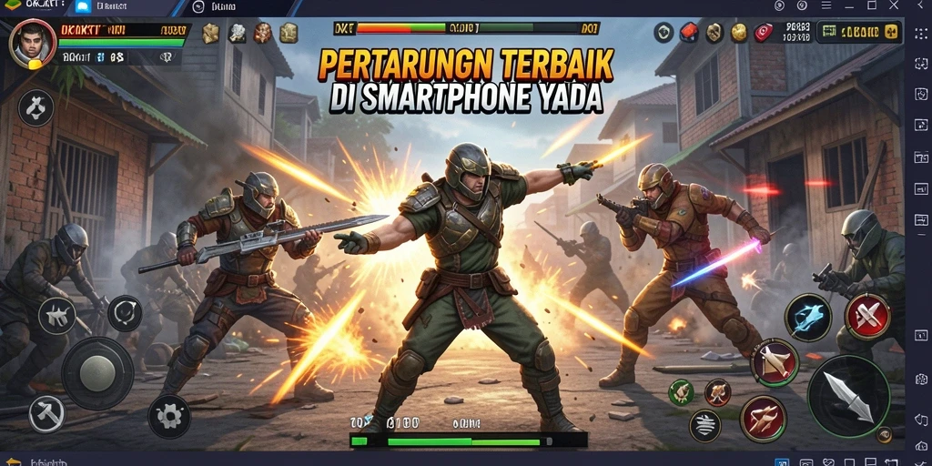 Tampilan dinamis dari pertarungan seru OKJKT.